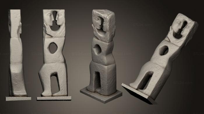 Статуэтки и статуи разные (Пара 1976 года рождения, STKR_0516) 3D модель для ЧПУ станка